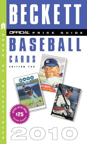 Official Beckett Price Guide to Baseball Cards 2010  30th (Large Type) 9780375723360 Front Cover
