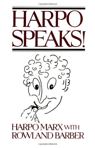 Harpo Speaks!  N/A 9780879100360 Front Cover