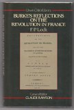 Burke's Reflections on the Revolution in France  1985 9780048000361 Front Cover