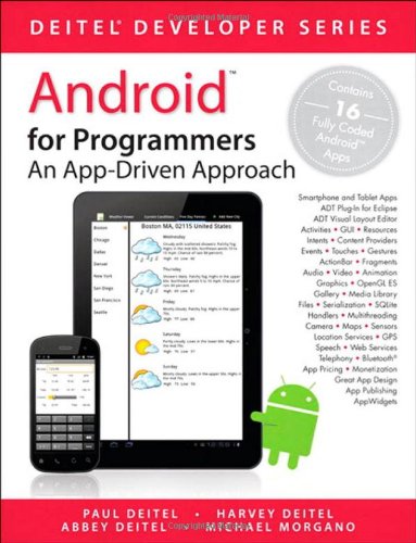 Android for Programmers An App-Driven Approach  2012 9780132121361 Front Cover