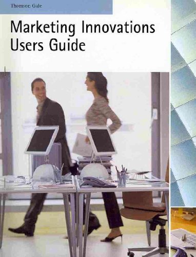 Marketing Innovation User Guide   2007 9780324827361 Front Cover