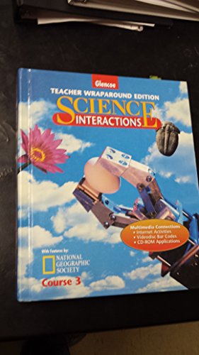 Teacher's for Use with Science Interactions Course 3 Teachers Edition, Instructors Manual, etc.  9780028274362 Front Cover