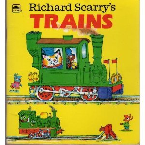 Richard Scarry Trains N/A 9780307115362 Front Cover