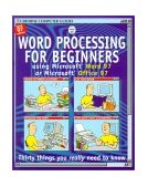 Word Processing Using Microsoft Word 97 or Microsoft Office 97  2000 9780746037362 Front Cover