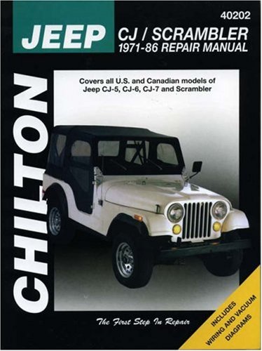 CH Jeep CJ Scrambler 1971-86   1994 9780801985362 Front Cover