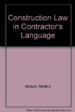 Construction Law in Contractor's Language 2nd 9780070616363 Front Cover