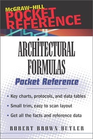 Architectural Formulas Pocket Reference   2003 9780071370363 Front Cover