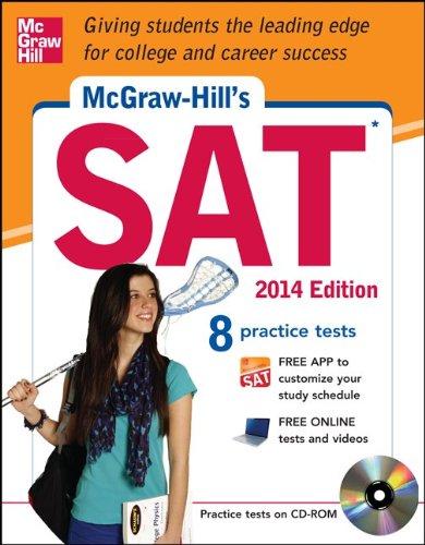 McGraw-Hill's SAT, 2014:   2013 9780071817363 Front Cover