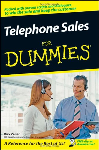 Telephone Sales for Dummies   2007 9780470168363 Front Cover