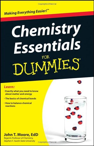 Chemistry Essentials for Dummies   2010 9780470618363 Front Cover