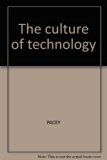 Culture of Technology  1983 9780631132363 Front Cover