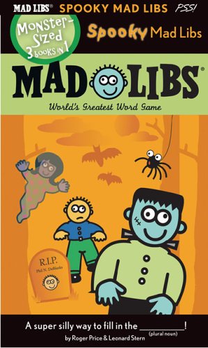 Spooky Mad Libs  N/A 9780843120363 Front Cover