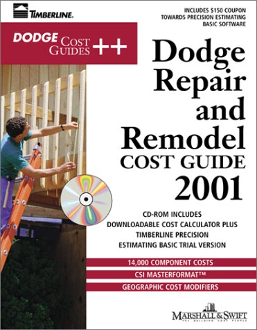 Dodge Repair and Remodel Cost Guide 2001 Revised  9780071363365 Front Cover