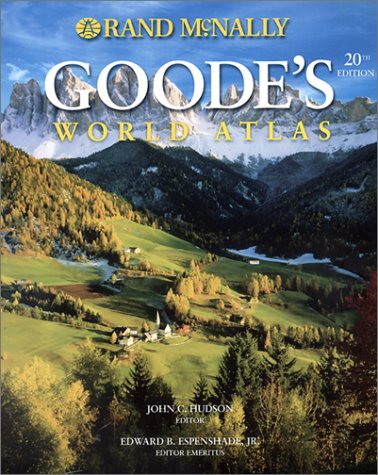 Goode's World Atlas 20th 1999 (Teachers Edition, Instructors Manual, etc.) 9780528843365 Front Cover