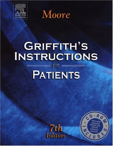Griffith's Instructions for Patients  7th 2005 (Revised) 9781416000365 Front Cover