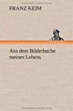 Aus Dem Bilderbuche Meines Lebens  N/A 9783847253365 Front Cover