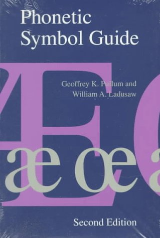 Phonetic Symbol Guide  2nd 1996 (Reprint) 9780226685366 Front Cover