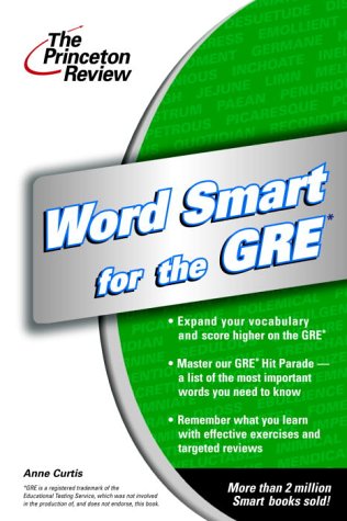 Word Smart for the GRE 1st 2003 9780375763366 Front Cover
