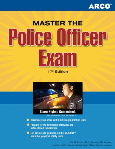 Master the Police Officer Exam, 17/e 17th 2005 9780768918366 Front Cover
