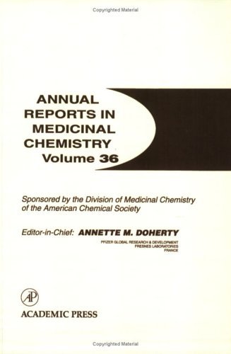 Annual Reports in Medicinal Chemistry   2001 9780120405367 Front Cover