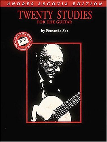 Andres Segovia - 20 Studies for Guitar Book Only N/A 9780793504367 Front Cover