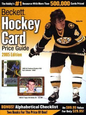 Beckett Hockey Card Price Guide and Alphabetical Checklist N/A 9781930692367 Front Cover