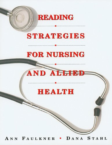 Reading Strategies for Nursing and Allied Health   1999 9780395770368 Front Cover