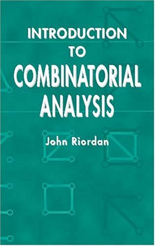Introduction to Combinatorial Analysis   2002 (Unabridged) 9780486425368 Front Cover