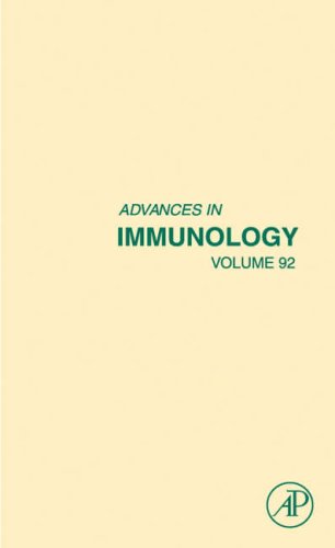 Advances in Immunology  92nd 2006 9780123736369 Front Cover