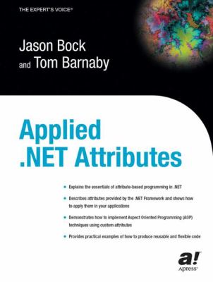 Applied . NET Attributes   2003 9781590591369 Front Cover
