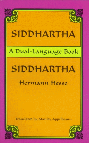 Siddhartha (Dual Language - German/English) Unabridged  9780486404370 Front Cover
