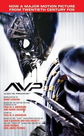 AVP: Alien vs. Predator The Movie Novelization  2004 9780060735371 Front Cover