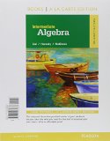 Intermediate Algebra, Books a la Carte Edition, Plus MyMathLab -- Access Card Package, 12/e  12th 2016 9780134197371 Front Cover