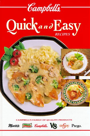 Campbell's Quick and Easy Recipes N/A 9780517103371 Front Cover