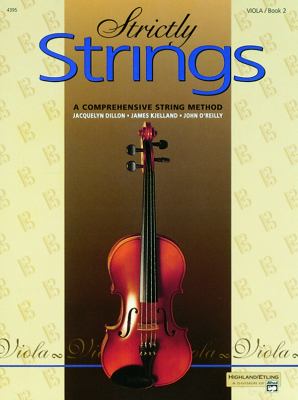 Strictly Strings, Bk 2 Viola  1993 9780882845371 Front Cover