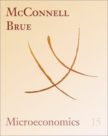 Microeconomics 5th 2002 9780072340372 Front Cover