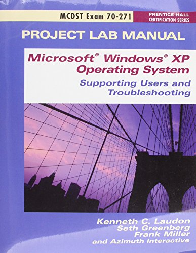 Lab Manual:   2005 9780131852372 Front Cover