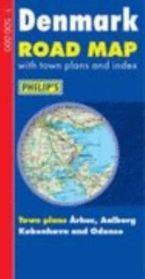 Denmark Road Map (Philip's Road Atlases & Maps) N/A 9780540087372 Front Cover