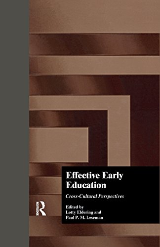 Effective Early Childhood Education Cross-Cultural Perspectives  1999 9781138993372 Front Cover