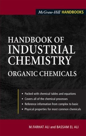 Handbook of Industrial Chemistry Organic Chemicals  2005 9780071410373 Front Cover