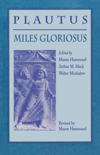 Miles Gloriosus  2nd 1963 9780674574373 Front Cover