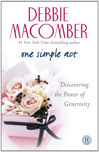 One Simple Act Discovering the Power of Generosity N/A 9781439109373 Front Cover