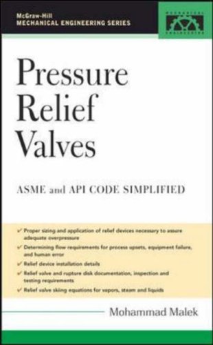 Pressure Relief Devices ASME and API Code Simplified  2006 9780071455374 Front Cover