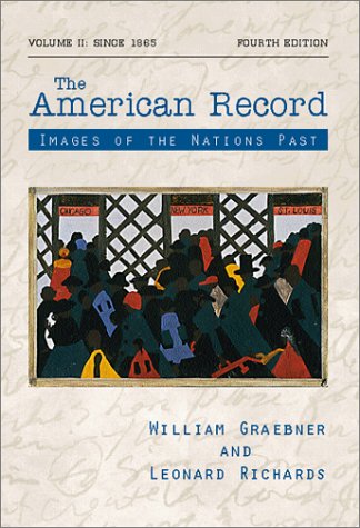 American Record since 1865  4th 2001 (Revised) 9780072317374 Front Cover