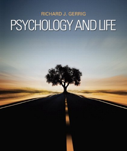 Psychology and Life  20th 2013 9780205843374 Front Cover