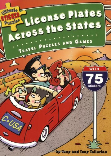 Ultimate Sticker Puzzles License Plates Across the States  2005 9780843177374 Front Cover