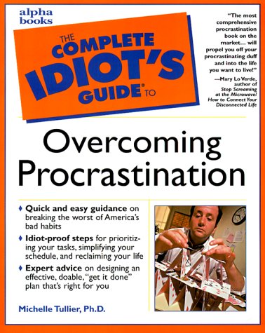 Overcoming Procrastination   1999 9780028636375 Front Cover