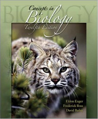 Concepts in Biology  12th 2007 (Revised) 9780073227375 Front Cover