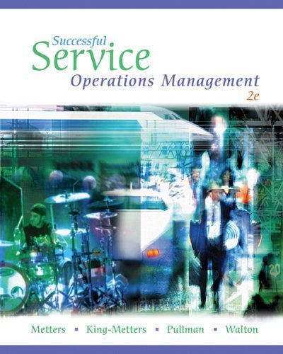 Successful Service Operations Management  2nd 2006 9780324224375 Front Cover