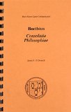 Boethius Consolatio Philosophiae   1990 9780929524375 Front Cover